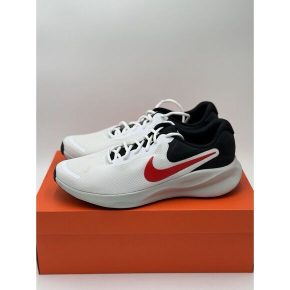 Nike Other - Nike Revolution 7 Men's Photon Dust Fire Red FB2207-102 Athletic Running Shoe 13